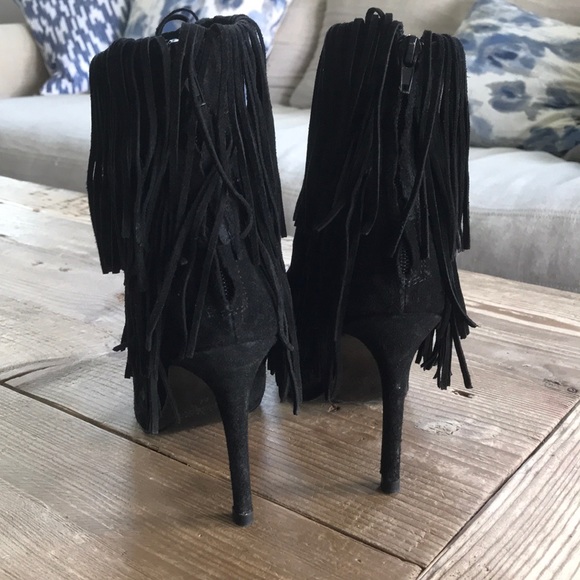 Zara BASIC fringe bootie - Picture 3 of 6